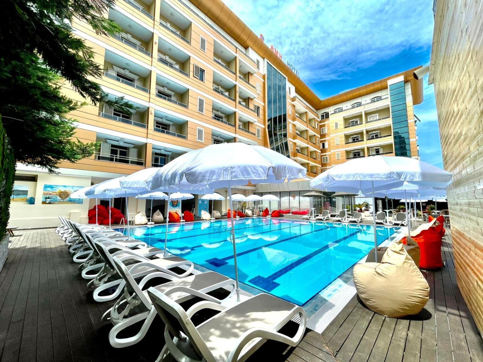 Amh Hotel Durrës Exterior foto