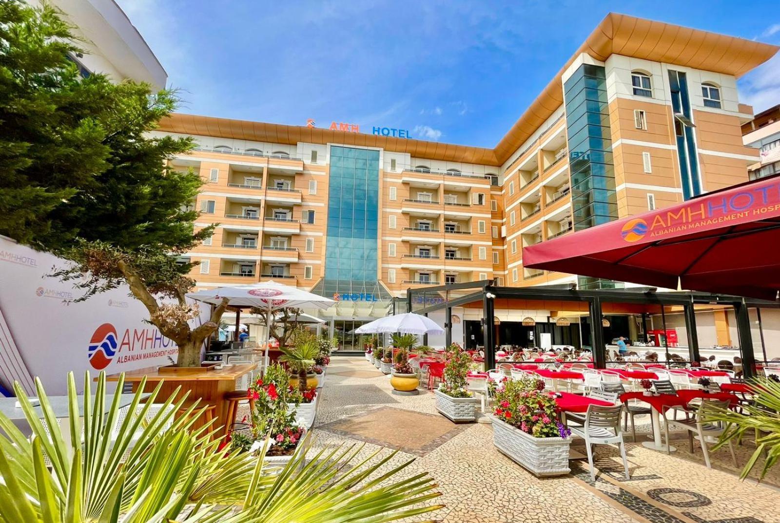 Amh Hotel Durrës Exterior foto