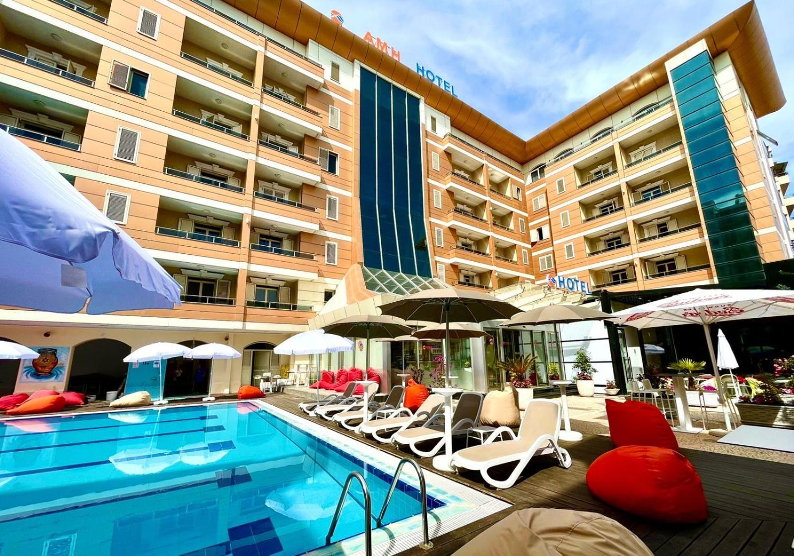 Amh Hotel Durrës Exterior foto